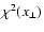 $\chi^2(x_\perp)$
