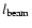 $l_{\rm beam}$