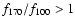 $f_{\rm 170}/f_{\rm 100}>1$
