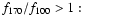 $\textstyle \parbox{3.0cm}{$f_{\rm 170}/f_{\rm 100}>1$ :}$