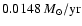 $0.0148~{M_{\odot}/\rm yr}$