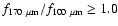 $f_{\rm 170~\mu
m}/f_{\rm 100~\mu m}\ge 1.0$