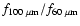 $f_{\rm 100~\mu
m}/f_{\rm 60~\mu m}$