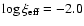 $\log \xi_{\rm eff}=-2.0$