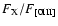 $F_{\rm X}/F_{\rm [0III]}$