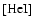 ${\rm [He I]}$