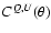 $C^{Q,U}(\theta)$