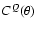$C^Q(\theta )$