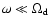 $\omega \ll \Omega_{\rm d}$