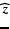 $\vec{\widehat z}$