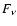 $F_{\nu }$