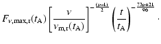 $\displaystyle F_{\rm\nu,max,r}(t_{\rm A})\left [\frac{\nu}{\nu_{\rm m,r}(t_{\rm...
... ]^{-\frac{(p-1)}{2}}\left(\frac{t}{t_{\rm A}}\right)^{-\frac{73p+21}{96}}\cdot$