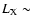 $L_{\rm X} \sim$