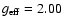 $g_{\rm eff}=2.00$