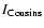 $I_{{\rm Cousins}}$