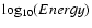${\rm log_{10}} (Energy)$
