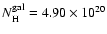 $N_{\rm H}^{\rm gal}=4.90\times 10^{20}$