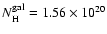 $N_{\rm H}^{\rm gal}=1.56\times 10^{20}$