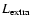 $L_{\rm extra}$