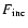 $F_{\rm inc}$