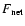 $F_{\rm net}$