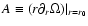 $ A \equiv (r \partial_r \Omega )\vert _{r=r_0} $