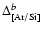 $\Delta_{\rm [Ar/Si]}^b$