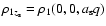 $\rho_{1z_{\rm s}}=\rho_{1}(0,0,a_{\rm s}q)$