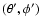 $(\theta{'},\phi{'})$