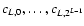 $c_{L,0},\dots ,c_{L,2^{L-1}}$