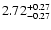 $\rm 2.72_{-0.27}^{+0.27}$