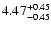 $\rm 4.47_{-0.45}^{+0.45}$