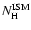 $N_{\rm H}^{\rm
ISM}$