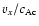 $v_x/c_{{\rm Ac}}$