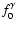 $f_{0}^{\gamma }$