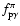 $f^\pi_{{\rm p} \gamma}$