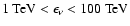 $1\ {\rm TeV}<\epsilon_\nu<100\ {\rm TeV}$