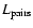 $L_{\rm pairs}$