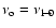 $\nu_{\rm o} = \nu_{1\!\! \rightarrow\!\! 0 }$