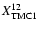 $ X^{12}_{\rm TMC1}$