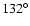 $132^{\circ }$