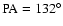 $\rm PA=132^{\circ}$