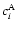 $c_i^{\rm A}$