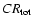 $CR_{\rm tot}$