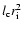 $l_{\rm c} r_{\rm i}^2$