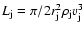 $L_{\rm j} = \pi/2 r_{\rm j}^2
\rho_{\rm j} v_{\rm j}^3$