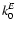 $\displaystyle k_0^{E}$