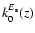 $k_0^{E_{\rm s}}(z)$