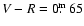 $V-R = 0\hbox{$.\!\!^{\rm m}$ }65$
