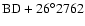 $\rm BD+26^\circ 2762$
